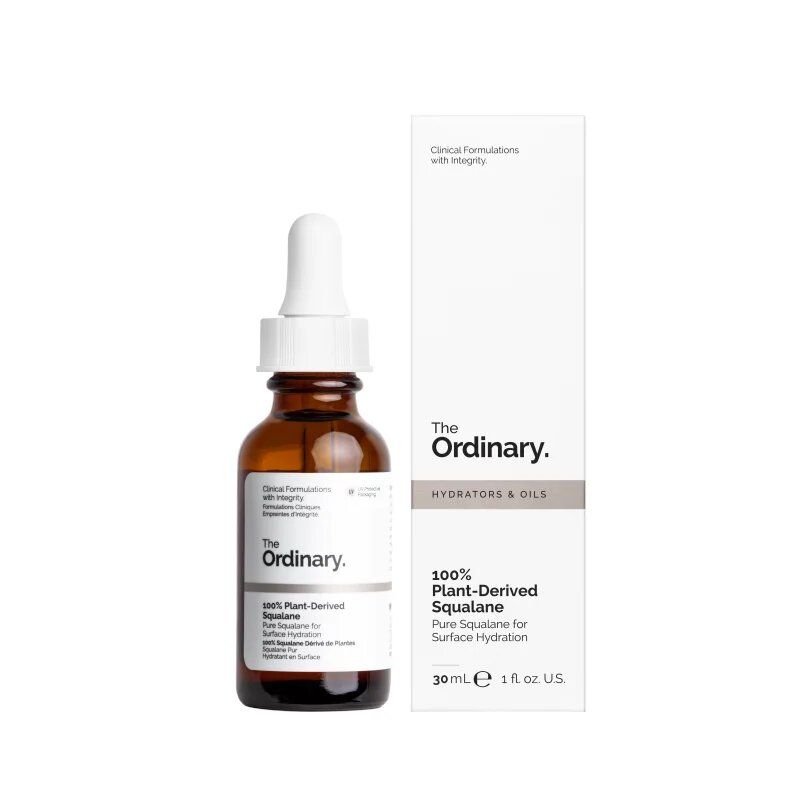 The Ordinary 100% Plant-Derived Squalane vlažilni serum 30 ml