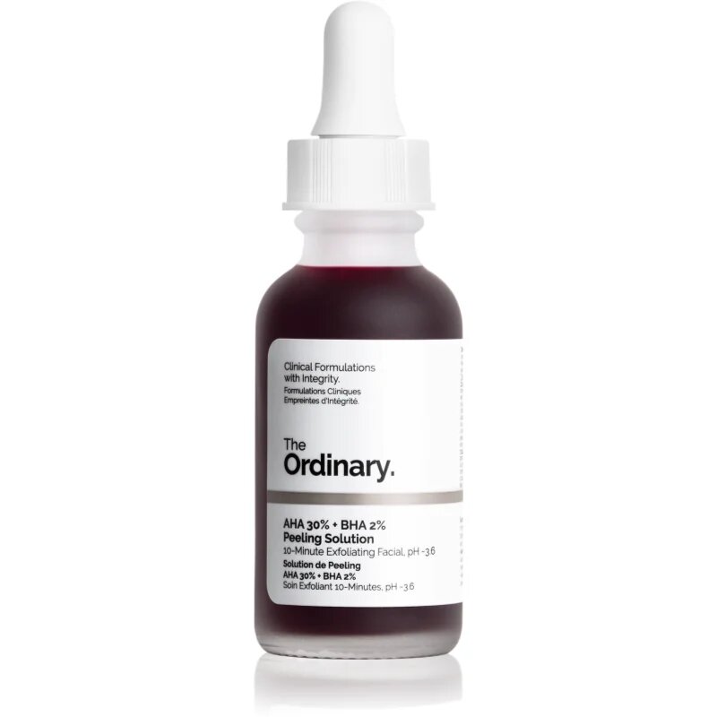 The Ordinary AHA 30% + BHA 2% Peeling Solution raztopina s piling učinkom 30 ml