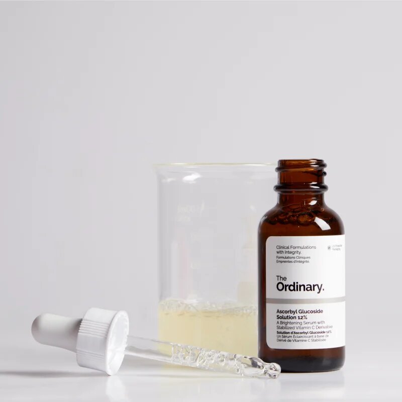 The Ordinary Ascorbyl Glucoside Solution 12% posvetlitveni serum z vitaminom C 30 ml
