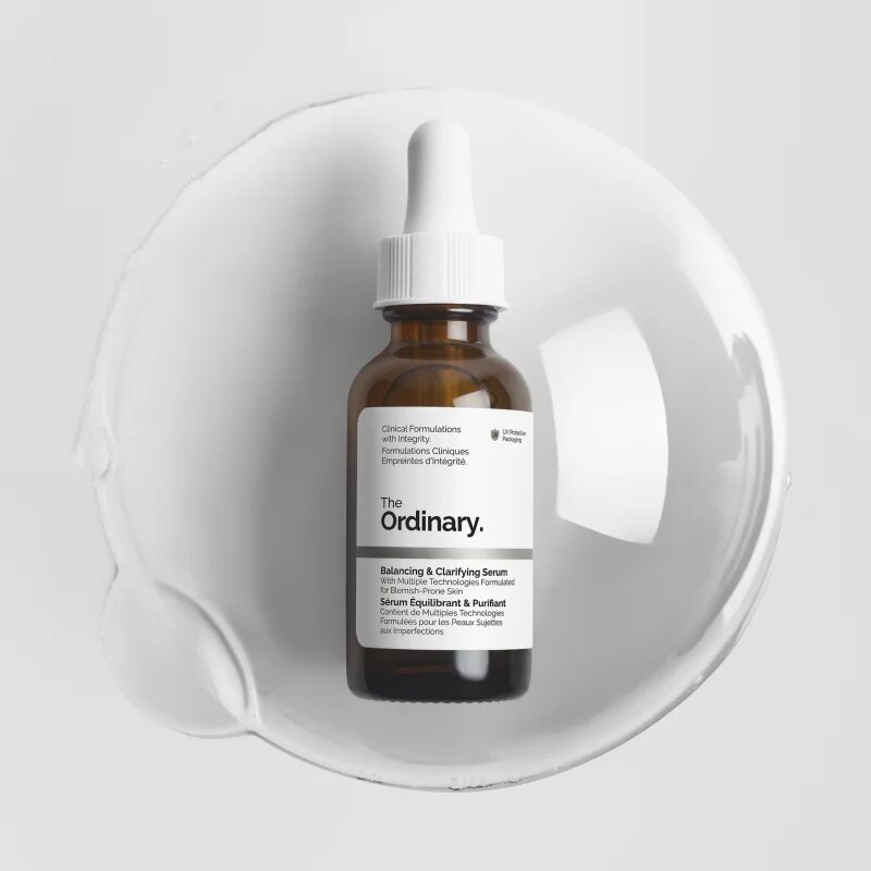 The Ordinary Balancing & Clarifying Serum serum za mat videz kože in zmanjšanje por z vlažilnim učinkom 30 ml