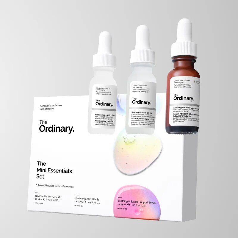 The Ordinary Holiday The Mini Essentials Set darilni set