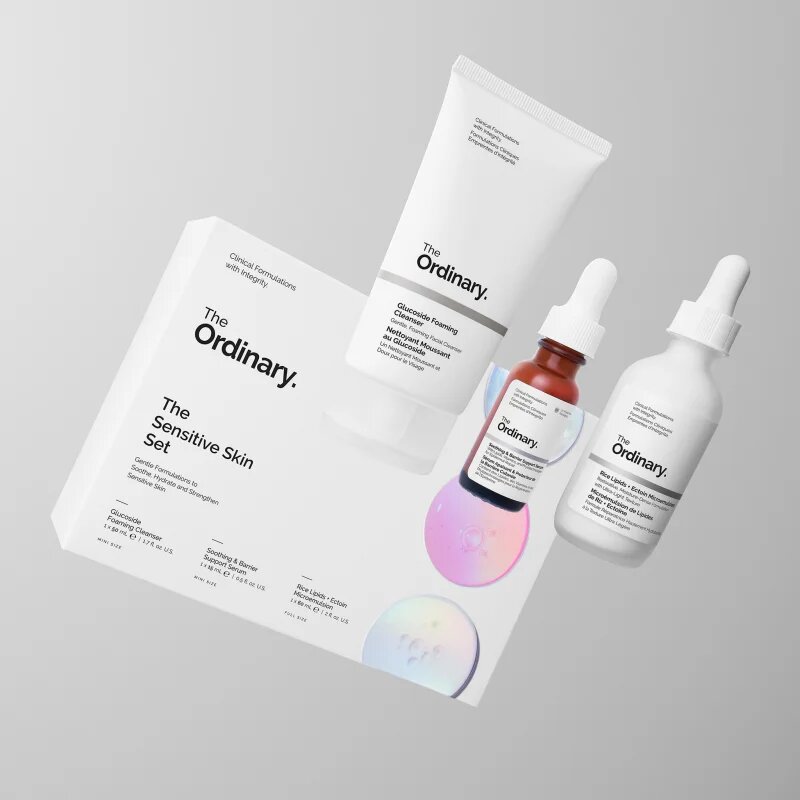 The Ordinary Holiday The Sensitive Skin Set darilni set