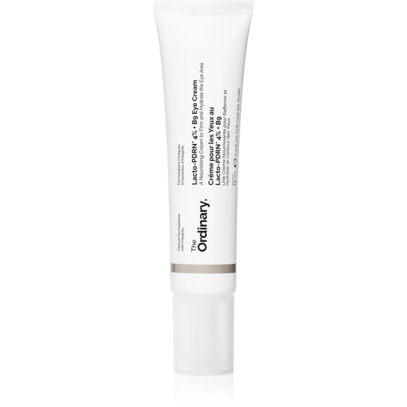 The Ordinary Lacto-PDRN* 4% + B9 Eye Cream gladilna krema za predel okoli oči proti gubam okoli oči 15 ml
