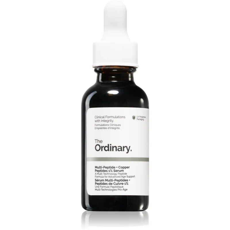The Ordinary Multi-Peptide + Copper Peptides 1% posvetlitveni serum proti gubam 30 ml