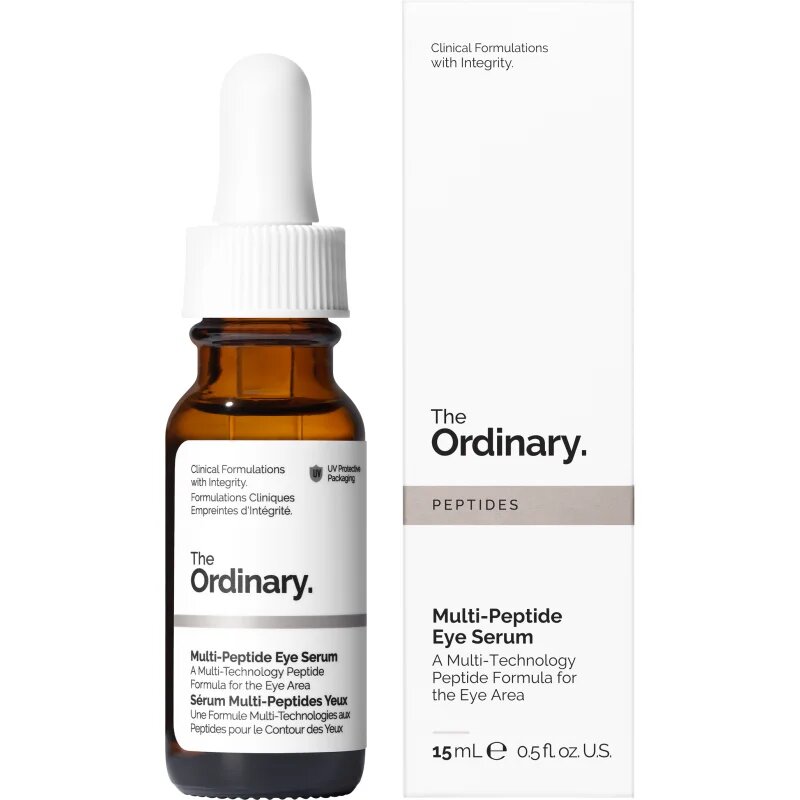 The Ordinary Multi-Peptide Eye Serum posvetlitveni serum za predel okoli oči s peptidi 15 ml