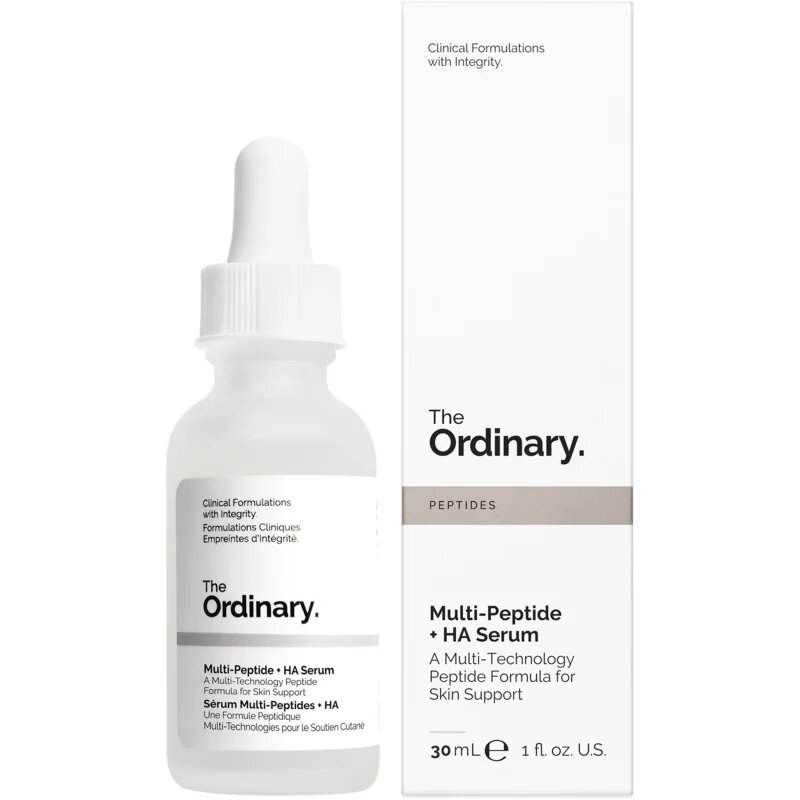 The Ordinary Multi-peptide + HA Serum učvrstitveni serum za obraz 30 ml