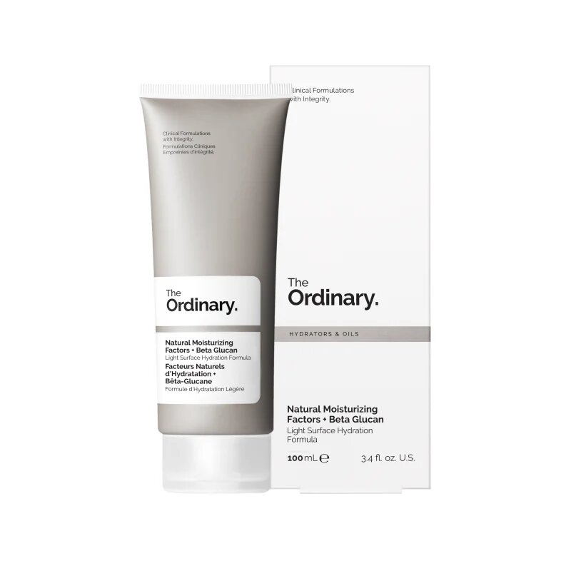 The Ordinary Natural Moisturizing Factors + Beta Glucan vlažilna gel krema 100 ml