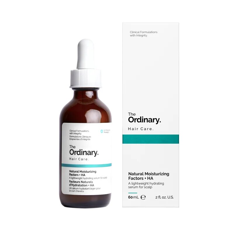 The Ordinary Natural Moisturizing Factors + HA for Scalp vlažilni serum za lase in lasišče 60 ml