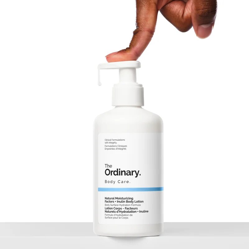 The Ordinary Natural Moisturizing Factors + Inulin Body Lotion globinsko vlažilno mleko za telo 240 ml