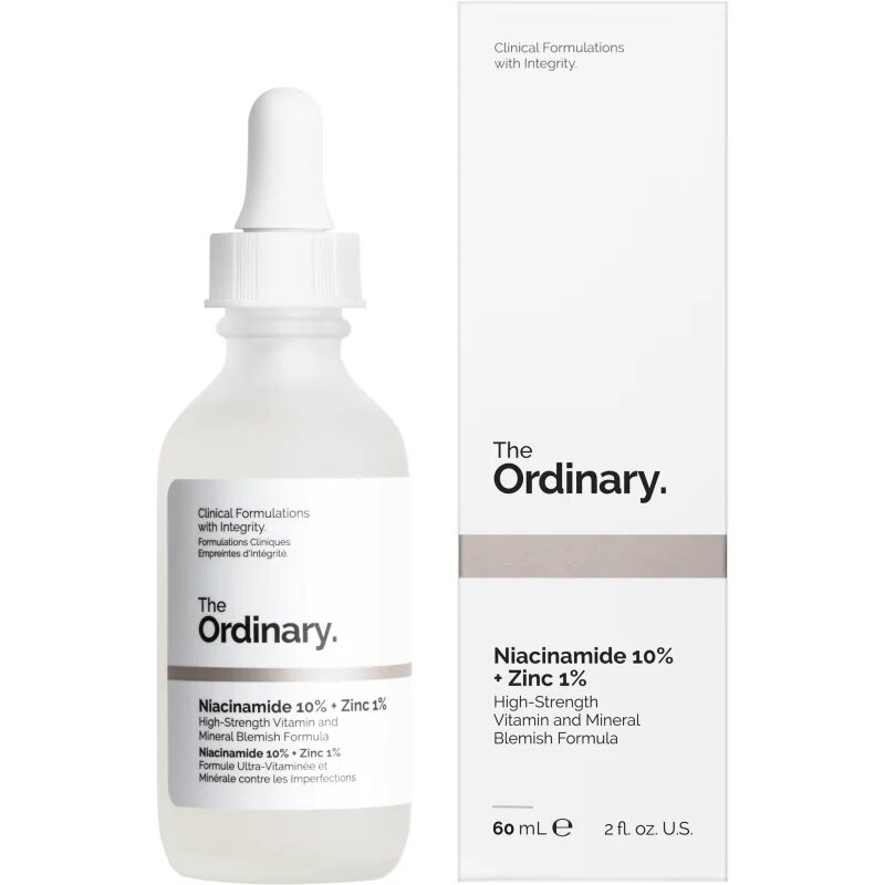 The Ordinary Niacinamide 10% + Zinc 1% posvetlitveni serum za obraz 60 ml
