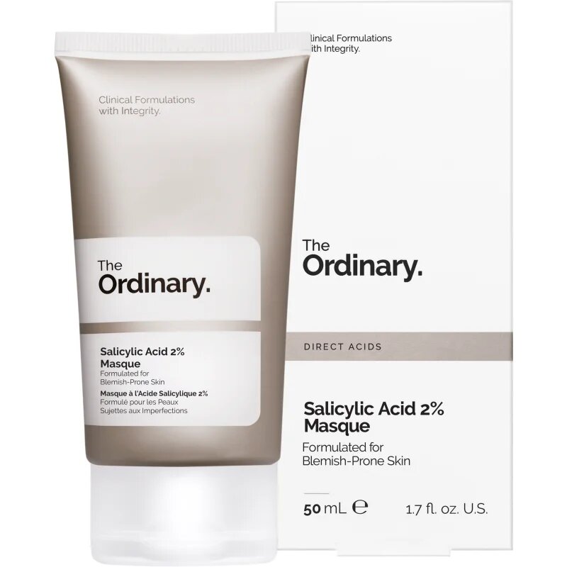 The Ordinary Salicylic Acid 2% Masque čistilna maska s salicilno kislino 50 ml