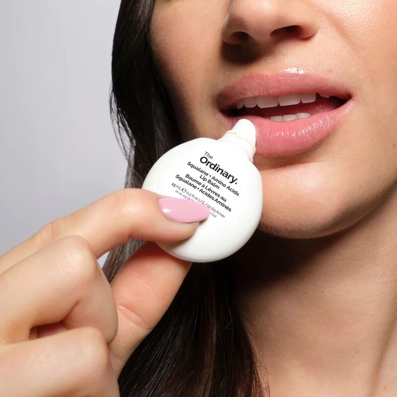 The Ordinary Squalane + Amino Acids Lip Balm vlažilni balzam za ustnice 15 ml