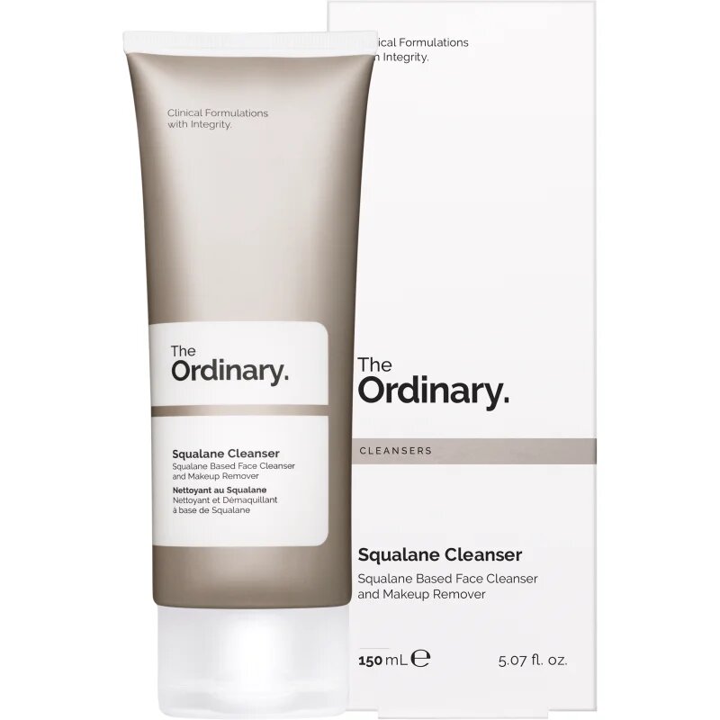 The Ordinary Squalane Cleanser odstranjevalec ličil z vlažilnim učinkom 150 ml
