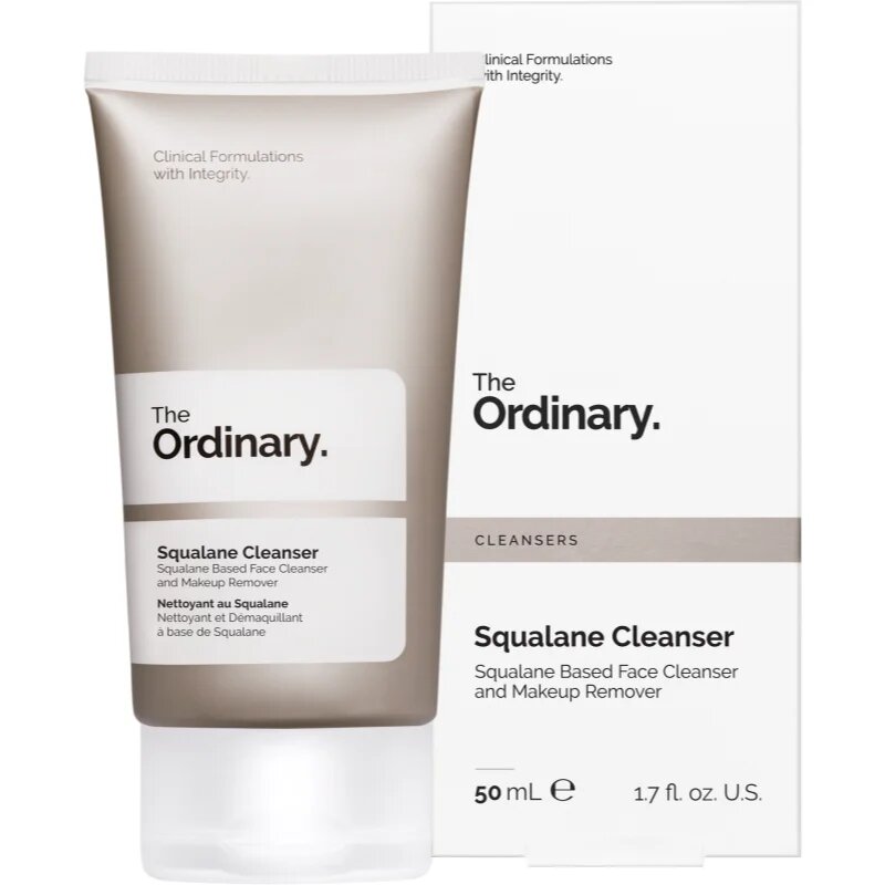 The Ordinary Squalane Cleanser odstranjevalec ličil z vlažilnim učinkom 50 ml