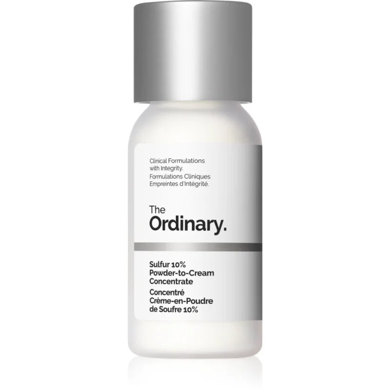 The Ordinary Sulfur 10% Powder-to-Cream Concentrate lokalna nega proti aknam 5 g