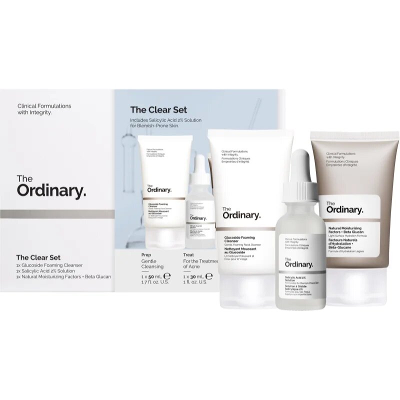 The Ordinary The Clear Set darilni set