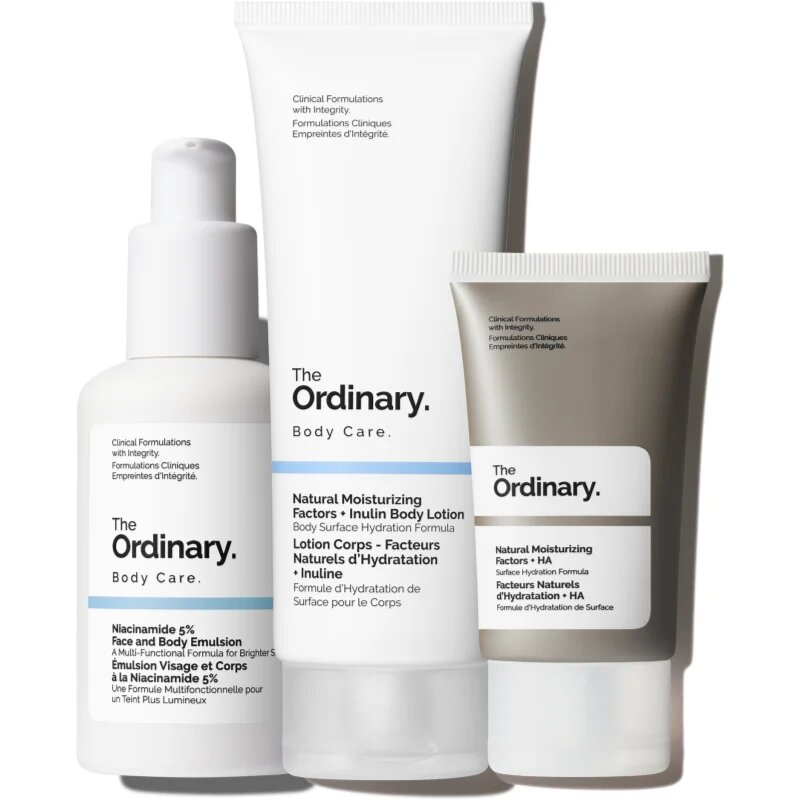 The Ordinary The Face & Body Set darilni set za telo in obraz