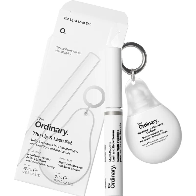 The Ordinary The Lip & Lash Set darilni set