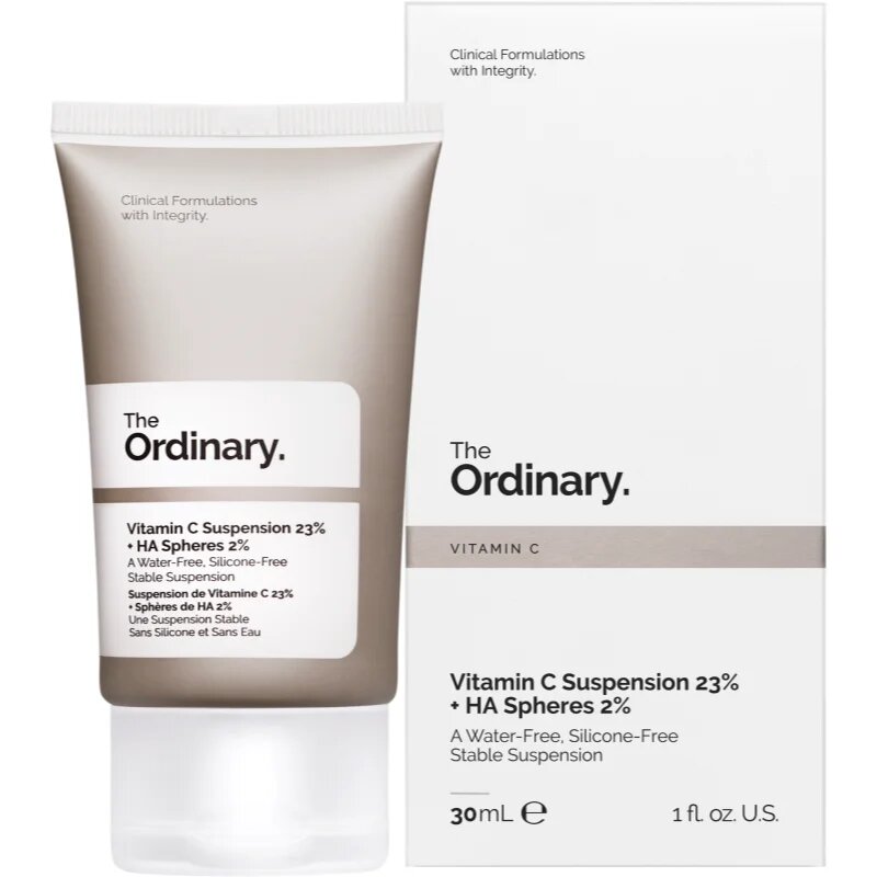 The Ordinary Vitamin C Suspension 23% + HA Spheres 2% posvetlitveni serum z vitaminom C 30 ml
