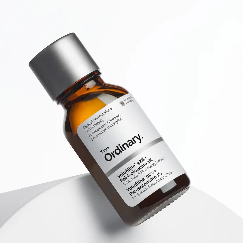 The Ordinary Volufiline 92% + Pal-Isoleucine 1% koncentrirani serum za lokalno zdravljenje 15 ml