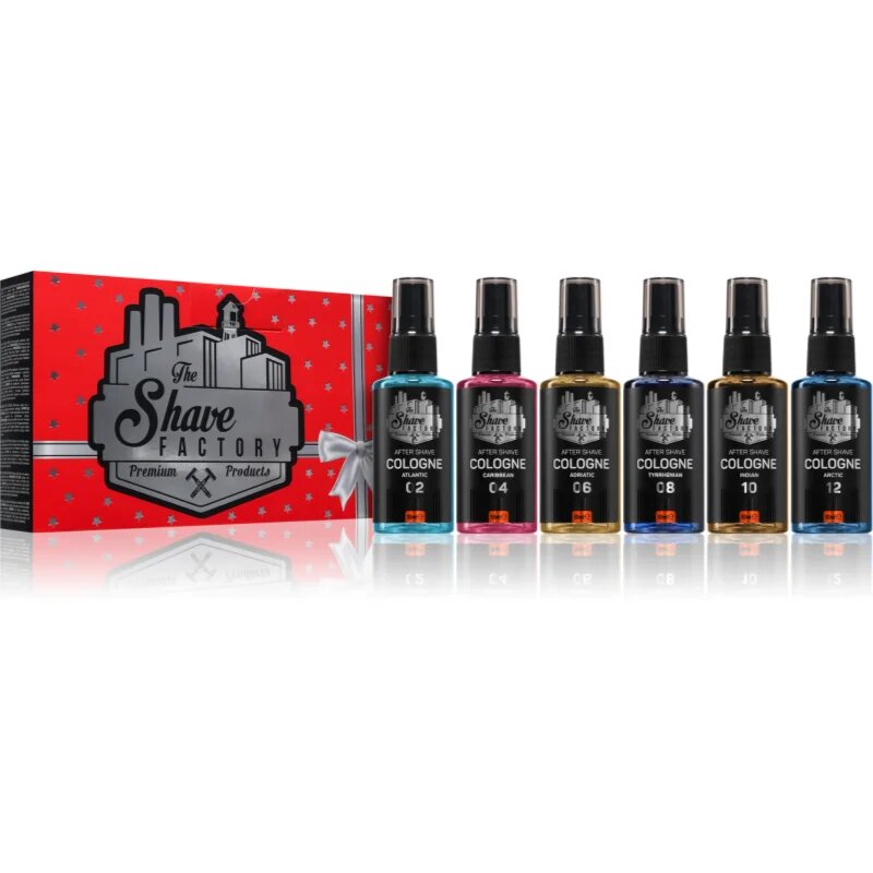 The Shave Factory After Shave voda za po britju 6x50 ml