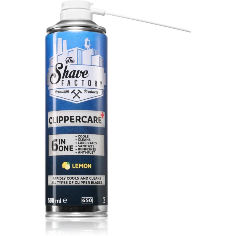 The Shave Factory Clippercare 6 in 1 pršilo za brivnike 500 ml