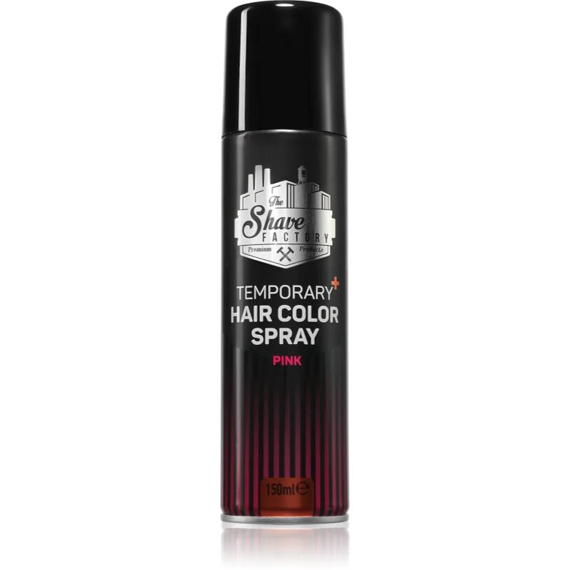 The Shave Factory Temporary Hair Color Spray pršilo za lase odtenek Pink 150 ml