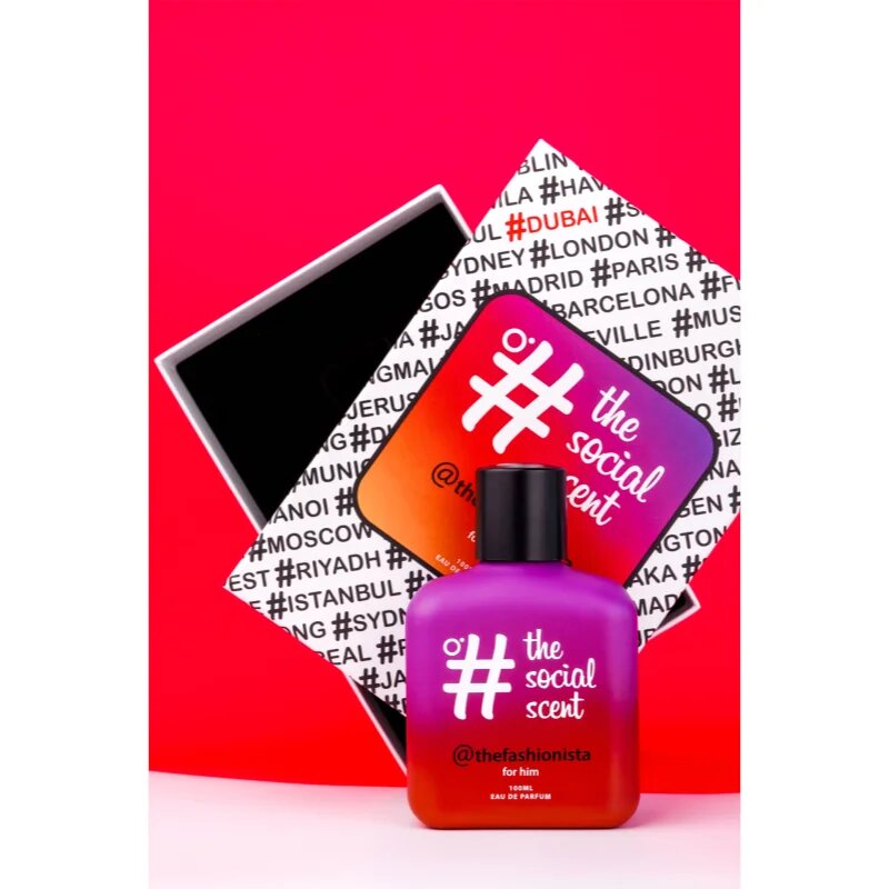 The Social Scent @thefashionista for him parfumska voda za moške 100 ml