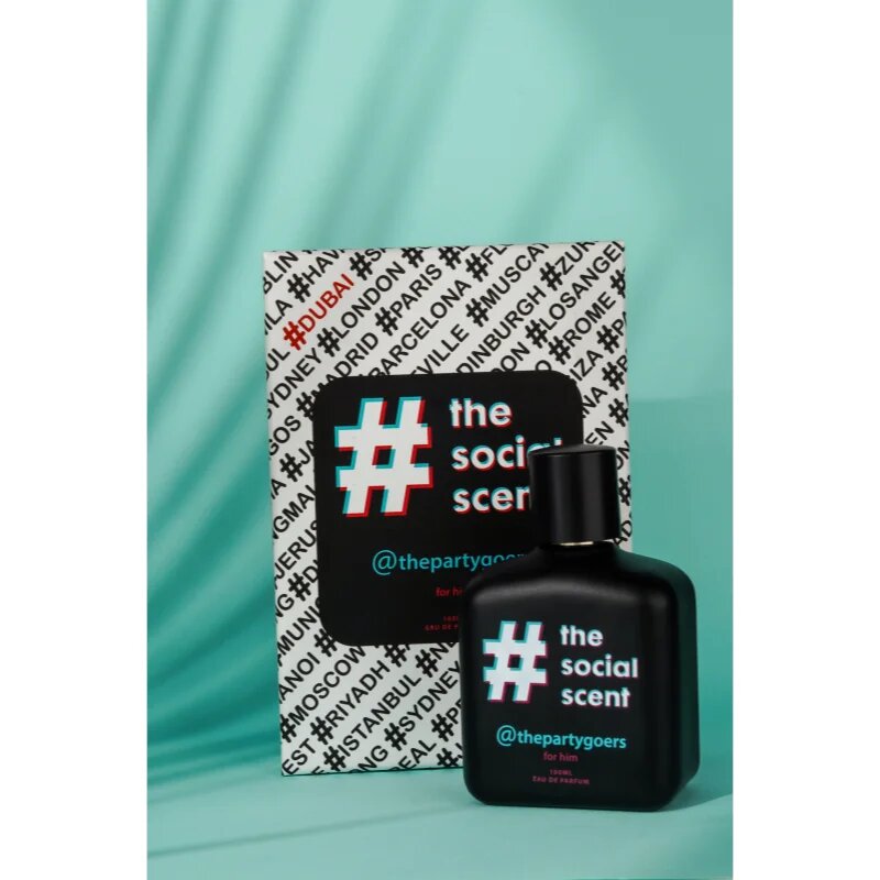 The Social Scent @thepartygoer for him parfumska voda za moške 100 ml