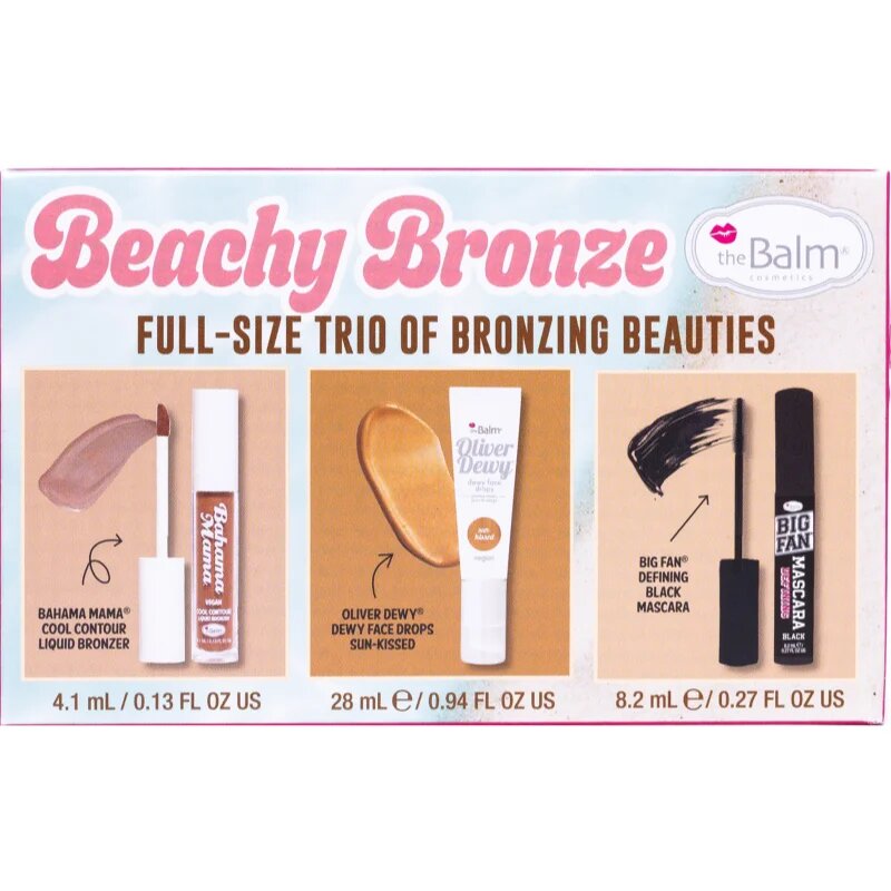 theBalm Holiday Trio Box Set darilni set za popoln videz
