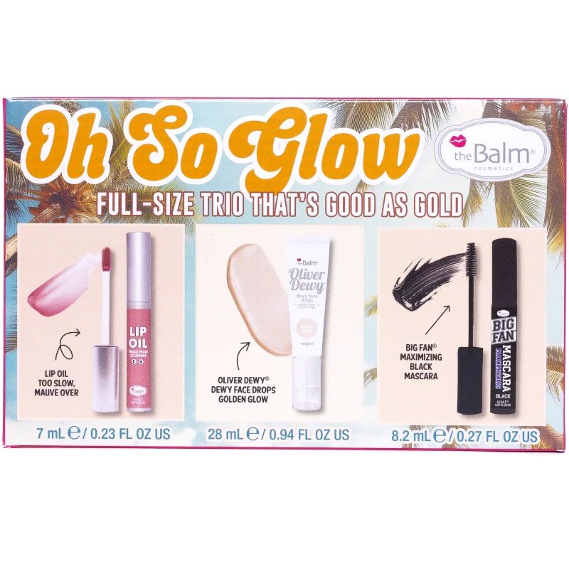 theBalm Holiday Trio Box Set darilni set za popoln videz