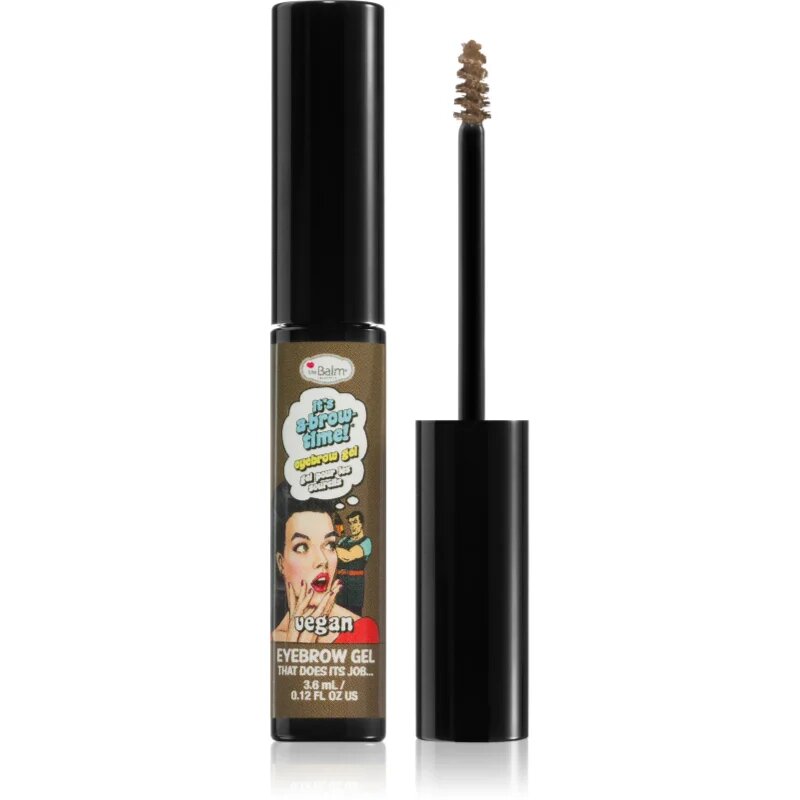 theBalm It's a Brow Time Brow Gel gel za obrvi odtenek Medium Brown 36 ml