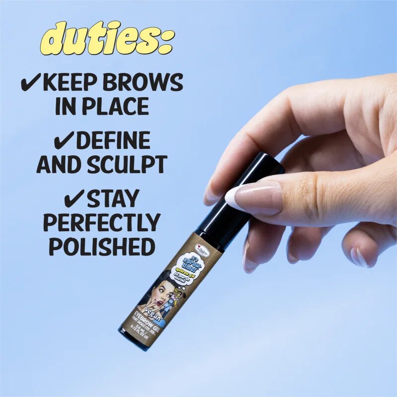 theBalm It's a Brow Time Brow Gel gel za obrvi odtenek Medium Brown 36 ml