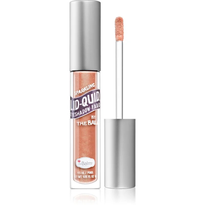 theBalm Lid-Quid bleščeča tekoča senčila za oči odtenek Bellini 45 ml