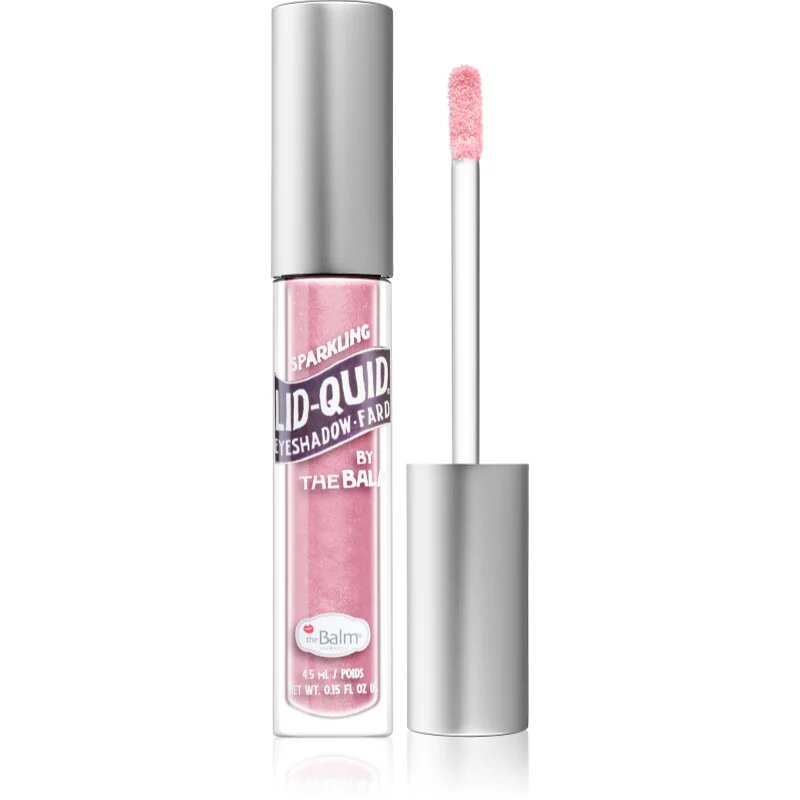 theBalm Lid-Quid bleščeča tekoča senčila za oči odtenek Lavender Mimosa 4.5 ml