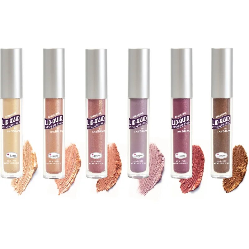 theBalm Lid-Quid bleščeča tekoča senčila za oči odtenek Lavender Mimosa 4.5 ml