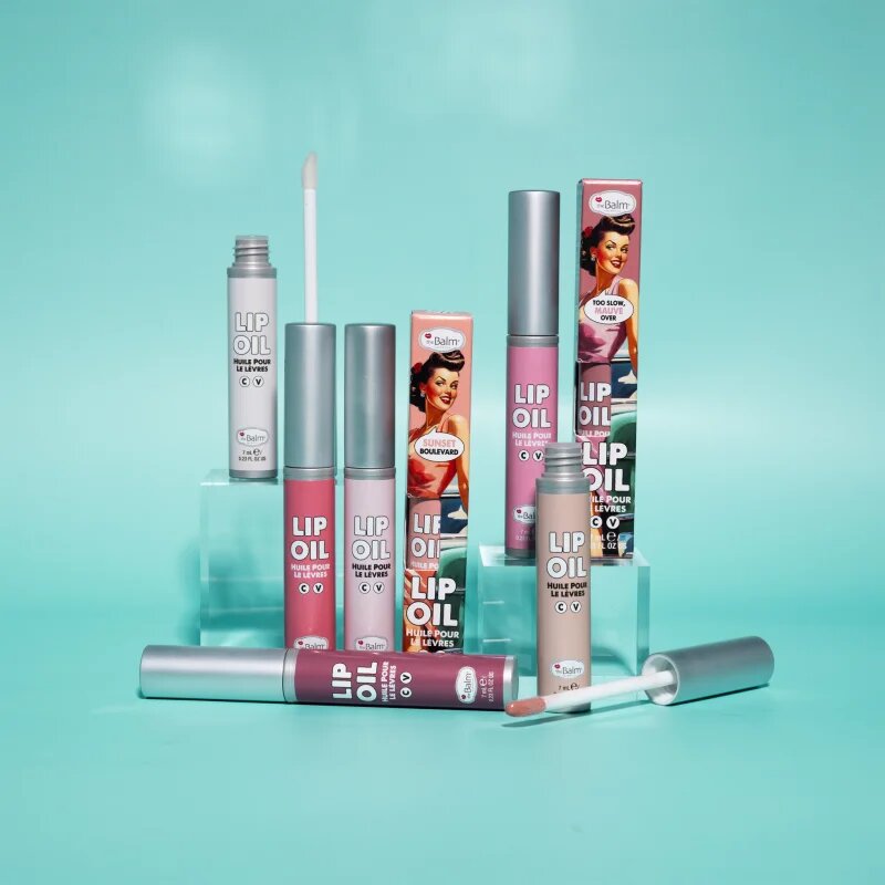 theBalm Lip Oil olje za ustnice odtenek Too Slow Mauve Over 7 ml