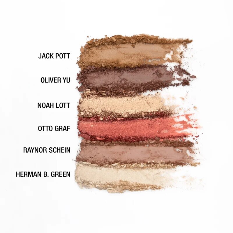 theBalm Male Order® First Class Male paleta senčil za oči 13.2 g