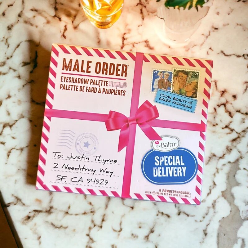 theBalm Male Order® Special Delivery paleta senčil za oči 13.2 g