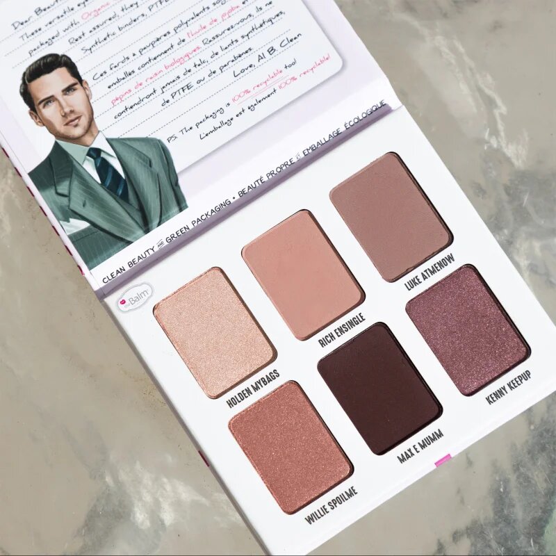 theBalm Male Order® Special Delivery paleta senčil za oči 13.2 g