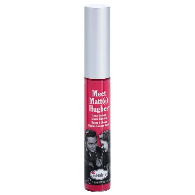 theBalm Meet Matt(e) Hughes Long Lasting Liquid Lipstick dolgoobstojna tekoča šminka odtenek Chivalrous 7.4 ml