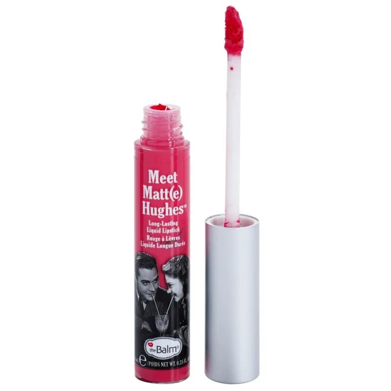 theBalm Meet Matt(e) Hughes Long Lasting Liquid Lipstick dolgoobstojna tekoča šminka odtenek Chivalrous 7.4 ml