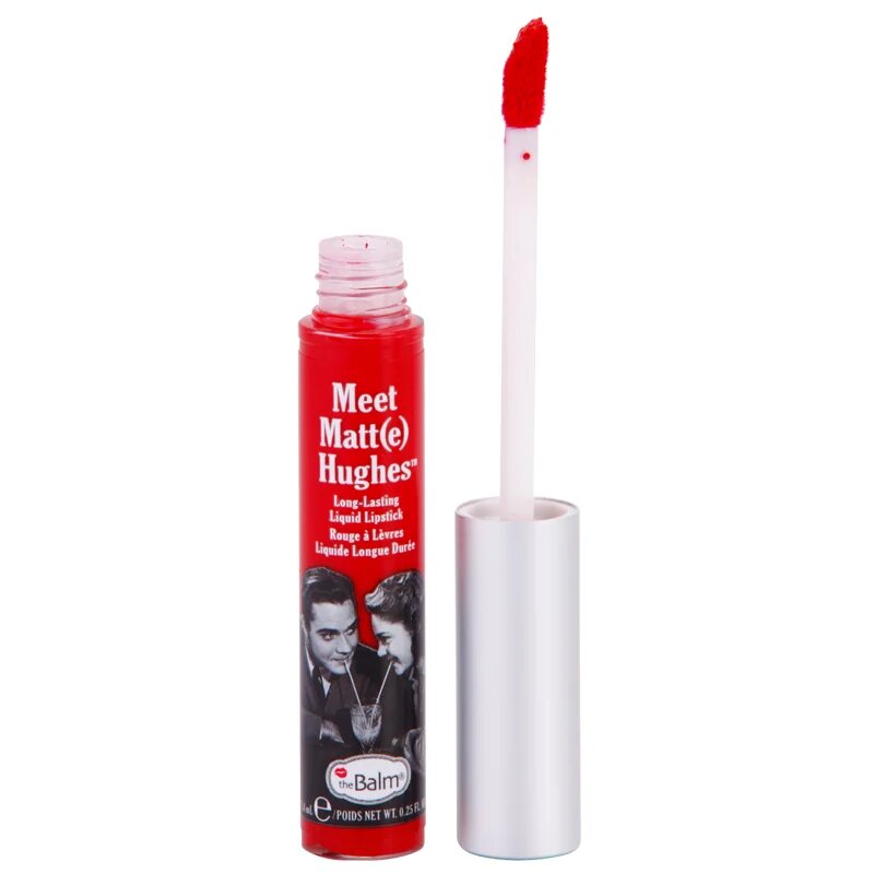 theBalm Meet Matt(e) Hughes Long Lasting Liquid Lipstick dolgoobstojna tekoča šminka odtenek Devoted 7.4 ml