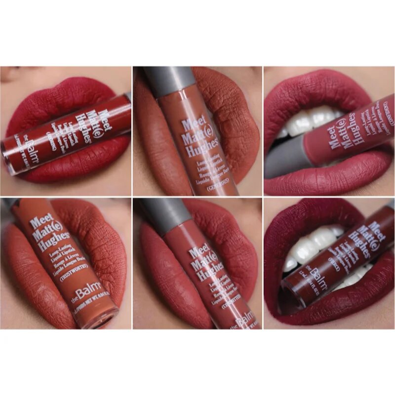 theBalm Meet Matt(e) Hughes Mini Kit San Francisco set tekočih šmink za dolgoobstojen učinek 6 kos