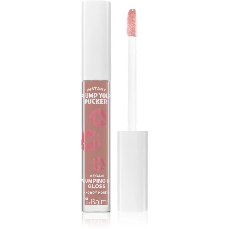 theBalm Plump Your Pucker Lip Gloss sijaj za ustnice za večji volumen odtenek Howdy Honey 2.7 ml