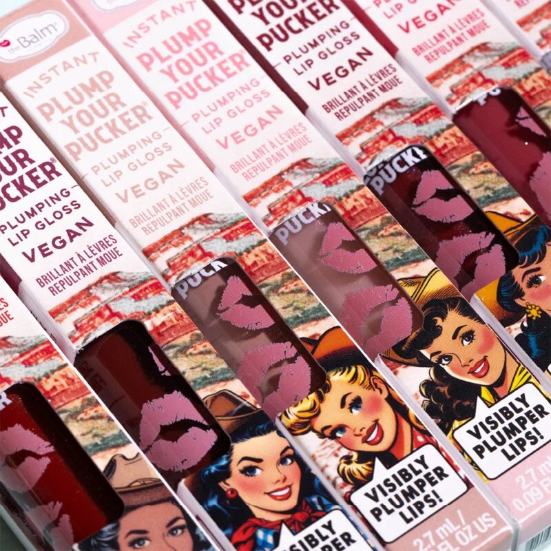 theBalm Plump Your Pucker Lip Gloss sijaj za ustnice za večji volumen odtenek Howdy Honey 2.7 ml
