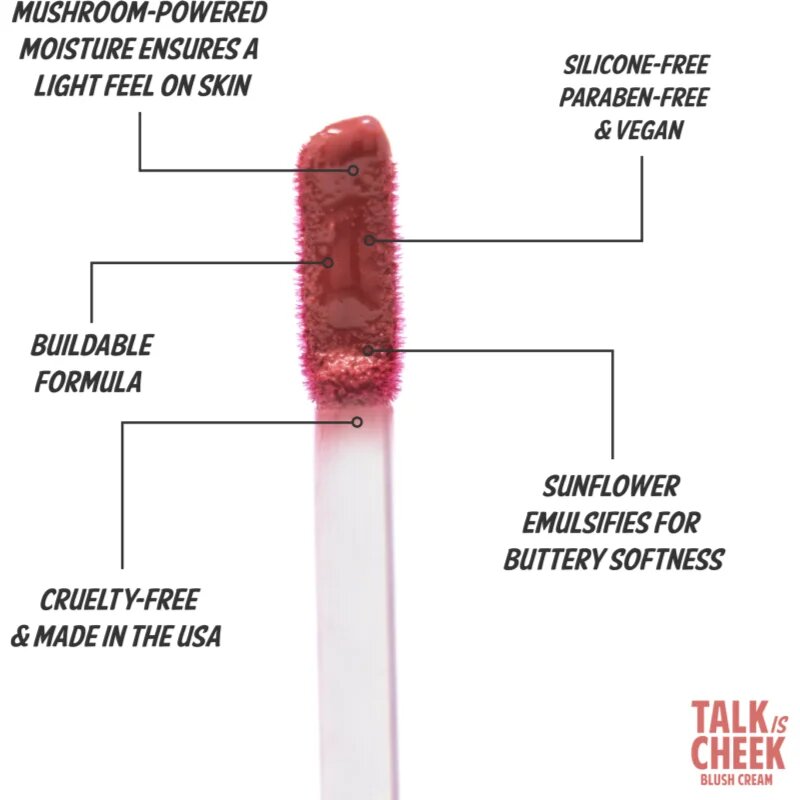 theBalm Talk is Cheek kremasto rdečilo odtenek Lecture 4 ml