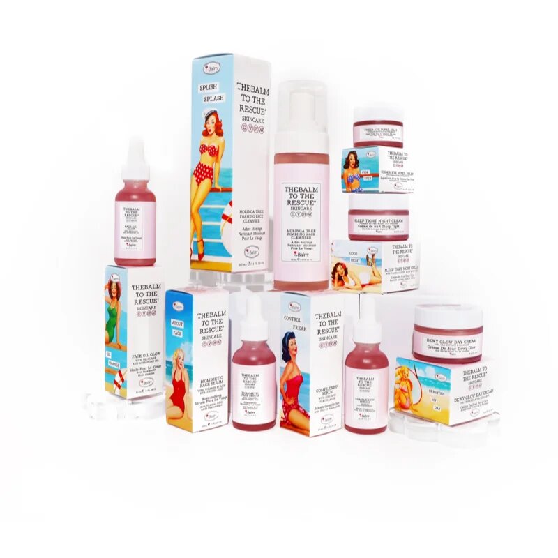 theBalm To The Rescue® Complexion posvetlitveni serum za obraz s pomirjajočim učinkom 30 ml