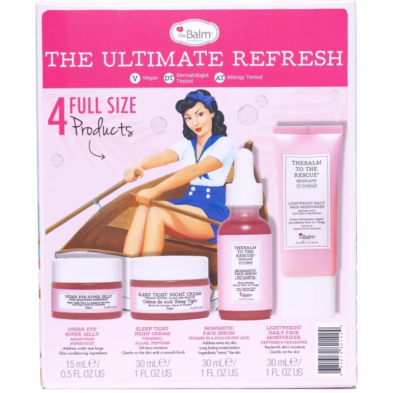 theBalm To The Rescue® Skincare Collection darilni set za osvetlitev kože
