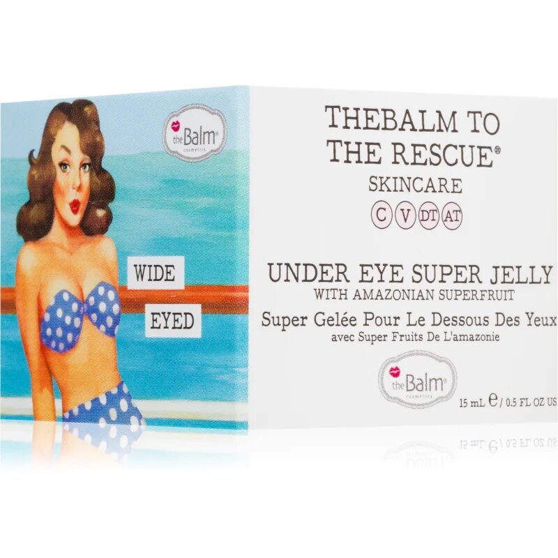 theBalm To The Rescue® Super Jelly vlažilni gel za predel okoli oči proti podočnjakom 15 ml